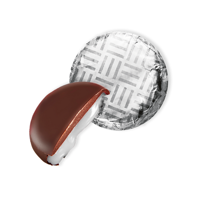 Dark Chocolate Foiled Mint Fondant Creams (2kg)