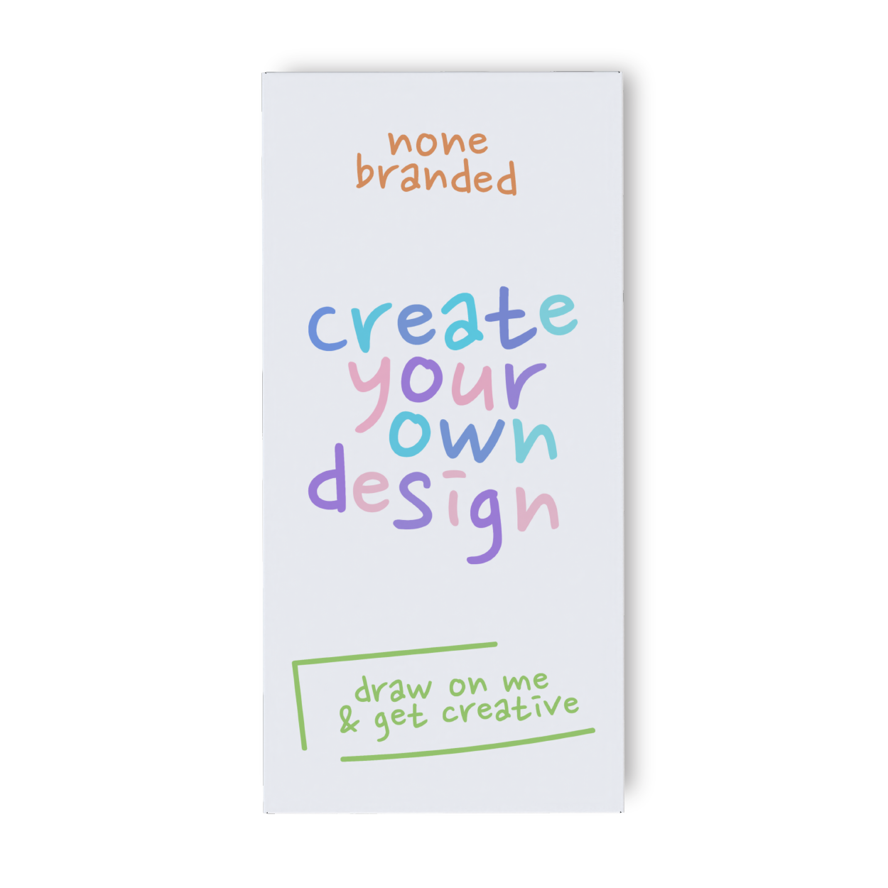 Unleash your creativity with our Blank White Wrapper Milk Chocolate Bar. This 90g treat is encased in a pristine white wrapper, serving as the perfect blank canvas for your artistic flair
