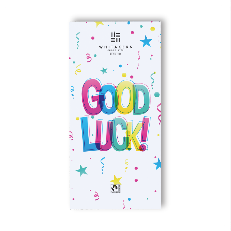 Lucky Charm Milk Chocolate Bar | Heartfelt Good Luck Gift – Whitakers ...