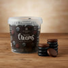 Dark Chocolate Liquorice Fondant Creams Tub (1kg)