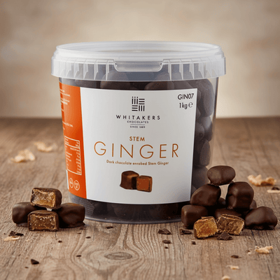 Dark Chocolate Ginger Tub (1kg)