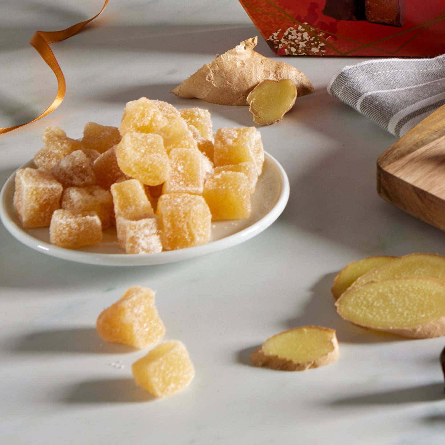 Crystallised Ginger Tub (1kg)
