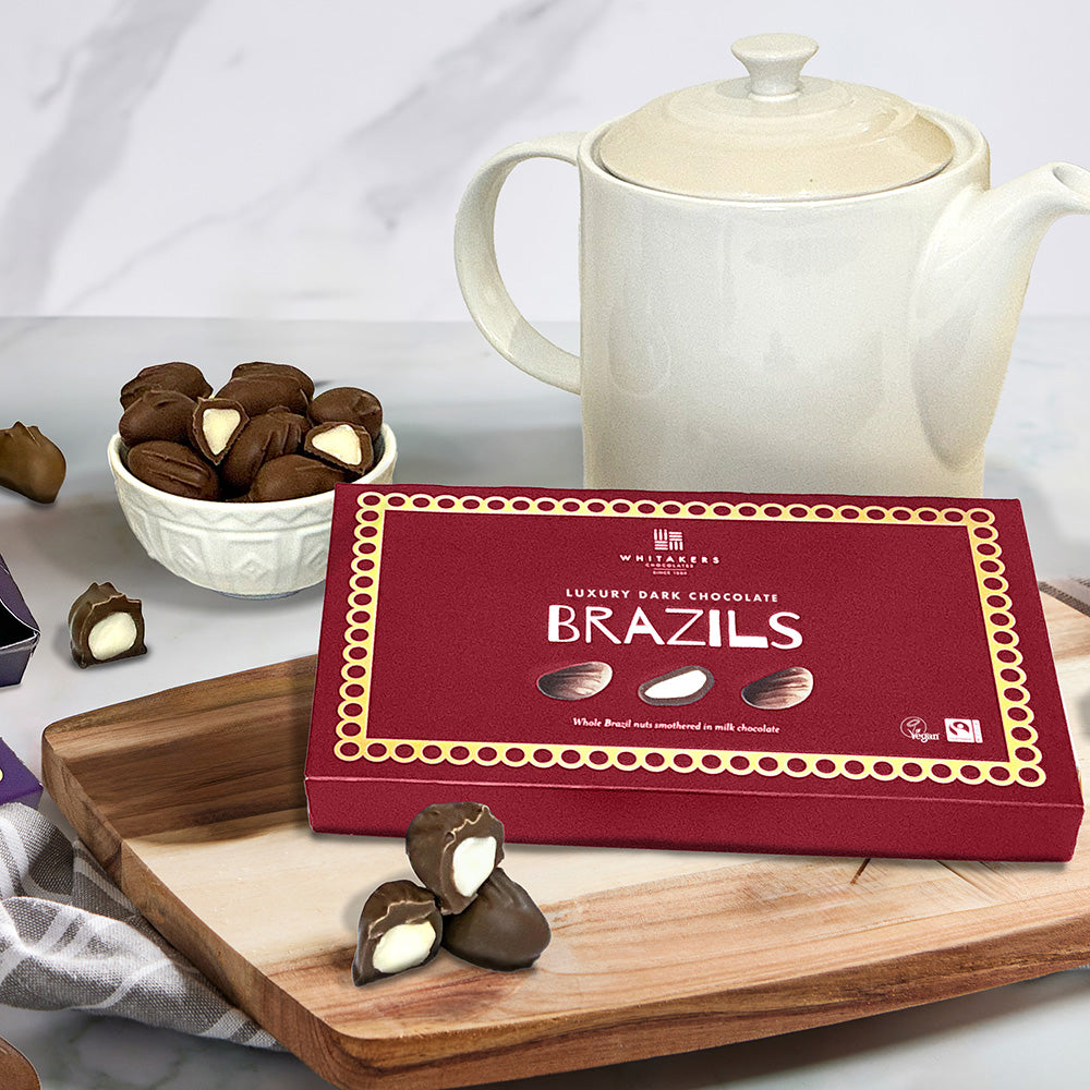 dark chocolate brazil nuts 150g
