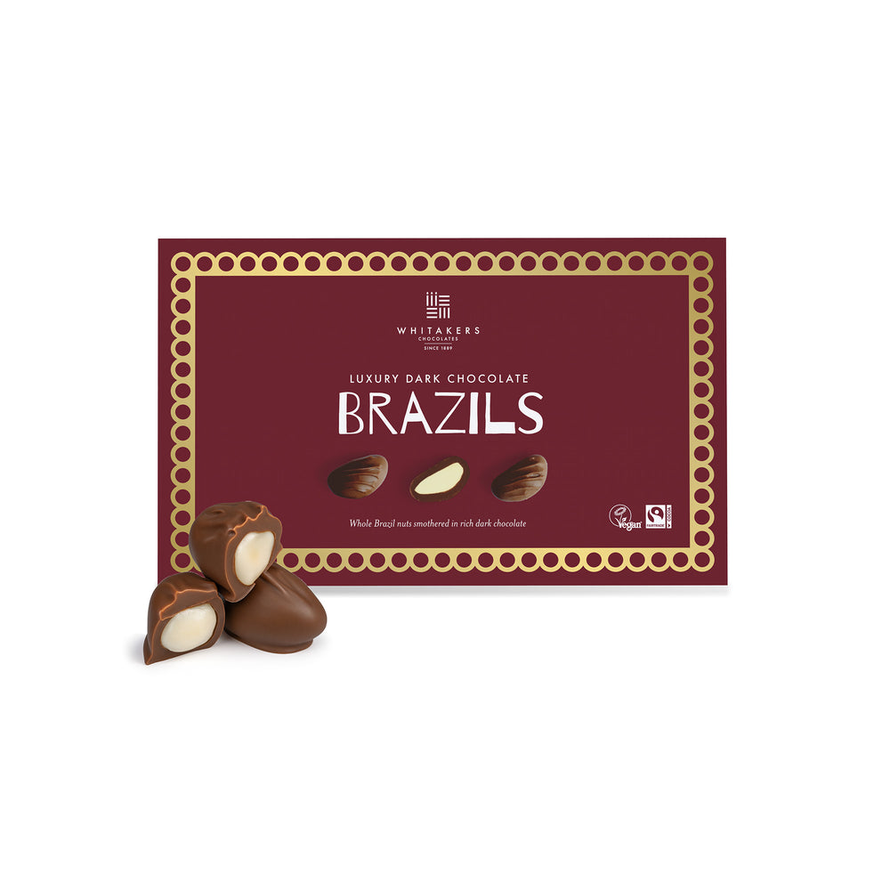 dark chocolate brazil nuts 150g