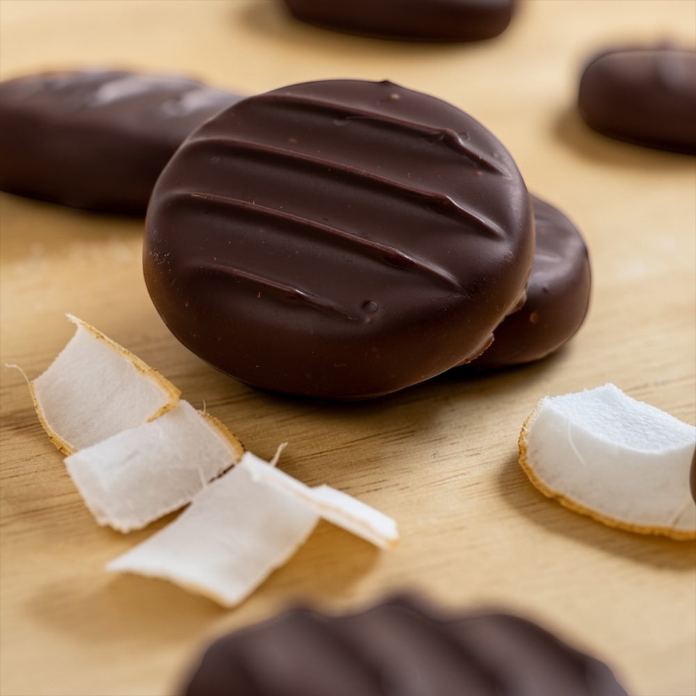 Dark Chocolate Coconut Fondant Creams (150g)