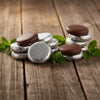 Dark Chocolate Foiled Peppermint Cream Fondant Creams (1kg)