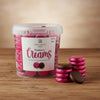 Dark Chocolate Foiled Raspberry Fondant Creams Tub (1kg)