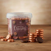 Dark Chocolate Foiled Spiced Rum Fondant Creams Tub (1kg)
