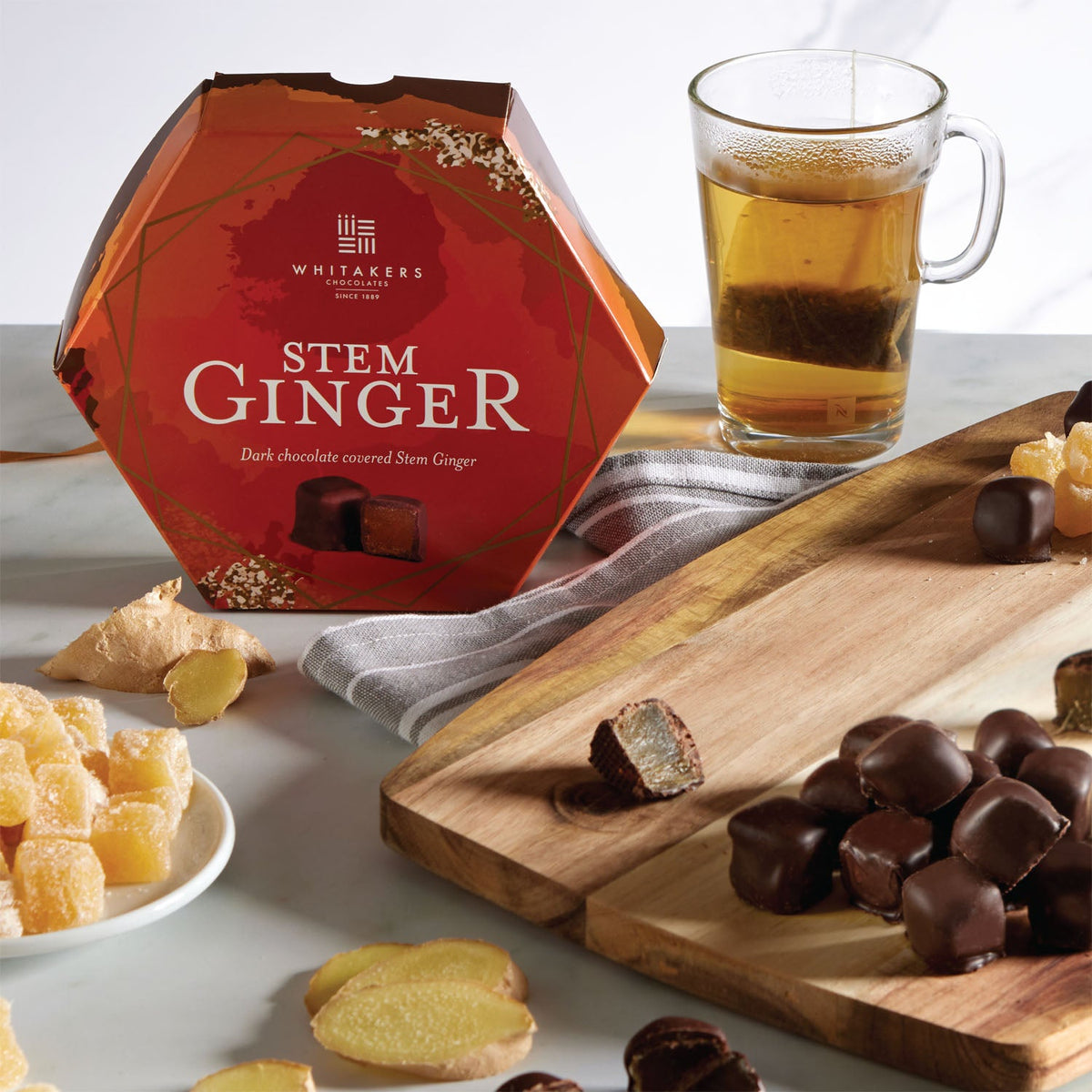 Dark Chocolate Ginger (180g)