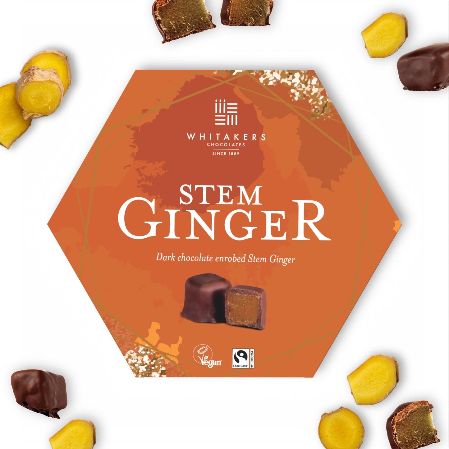Dark Chocolate Ginger (180g)
