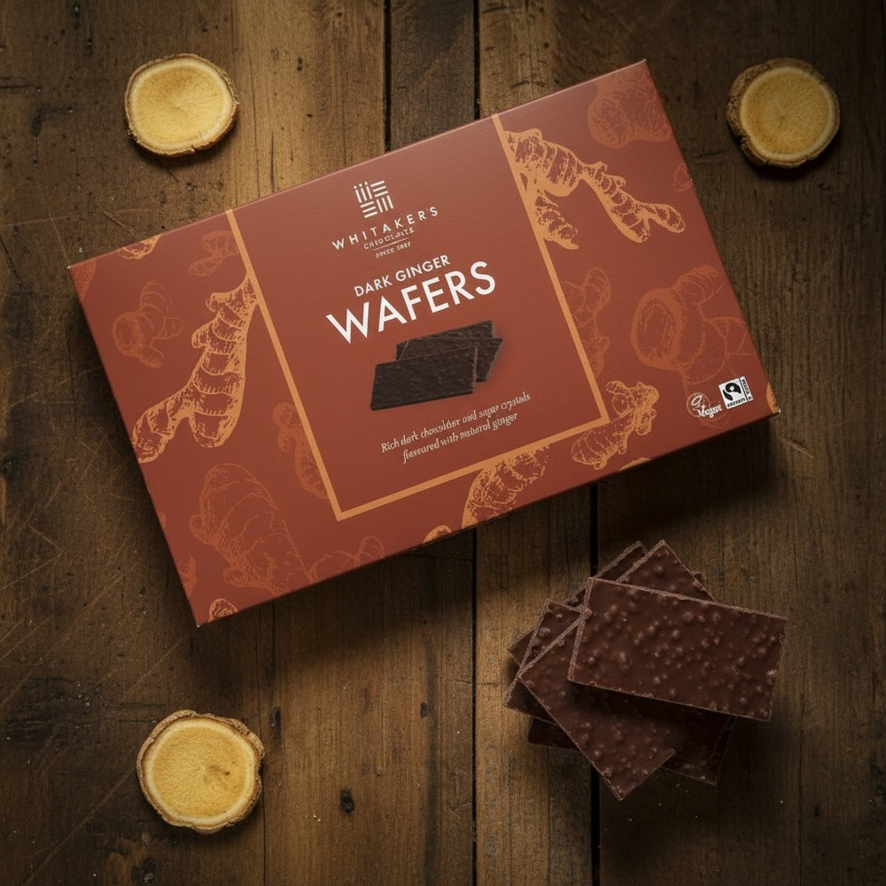 Dark Chocolate Ginger Wafers (150g)