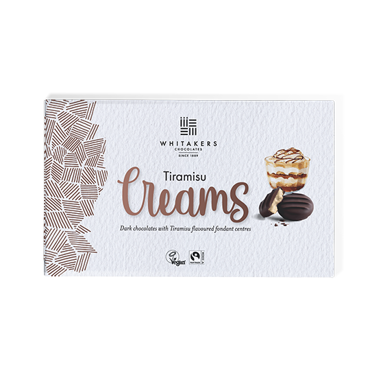 Dark Chocolate Tiramisu Fondant Creams (150g)