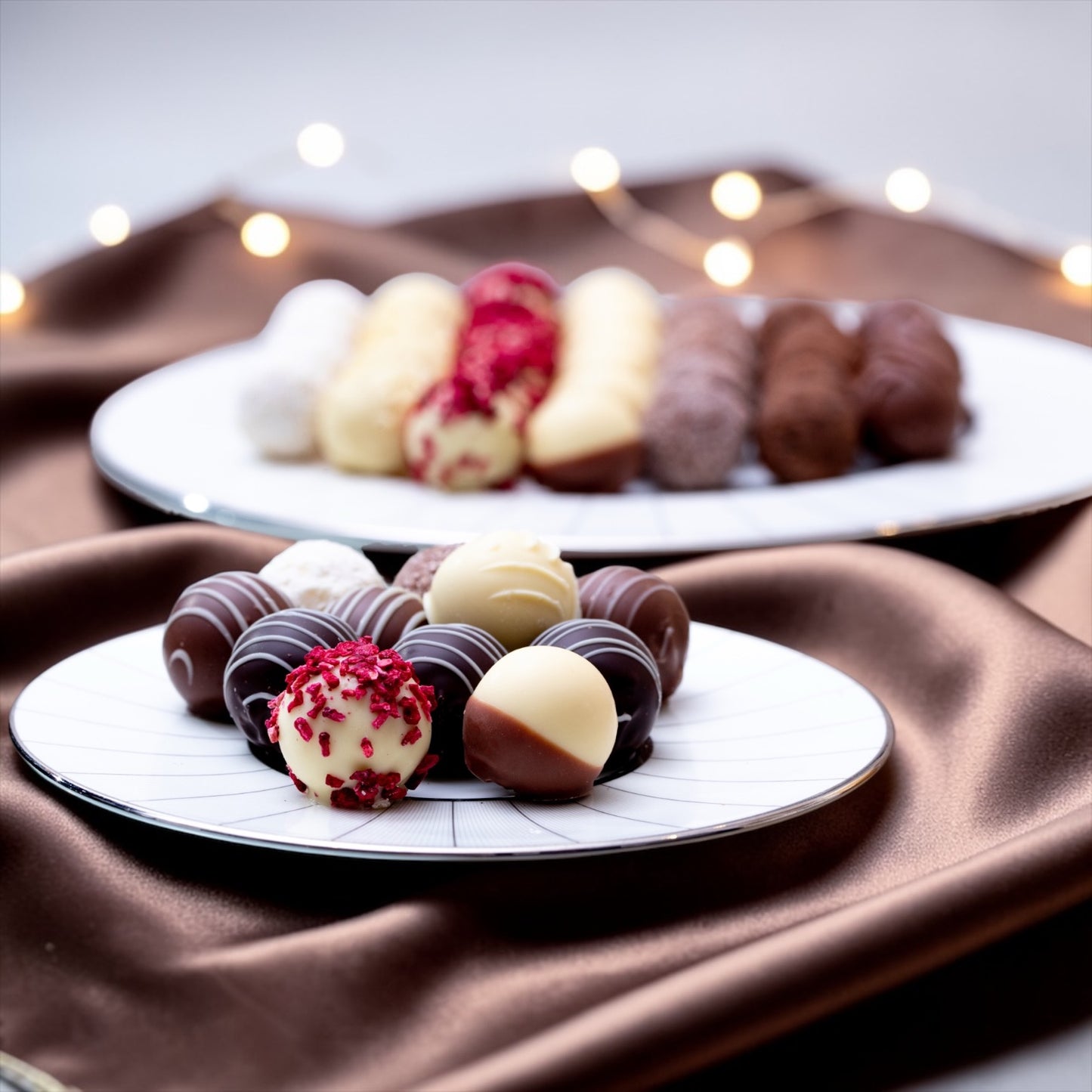 Gourmet Assorted Hand-Finished Chocolate Truffles (920g)