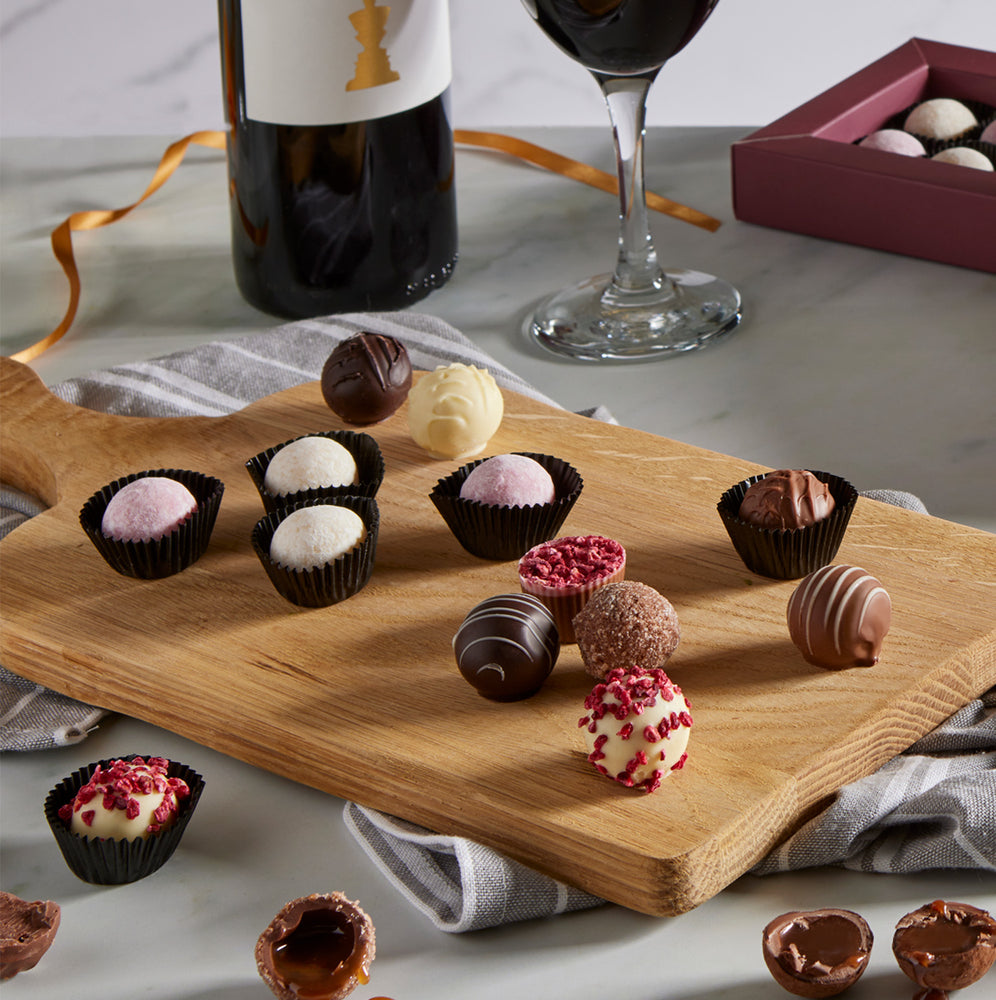 Gourmet Assorted Hand-Finished Chocolate Truffles (920g)