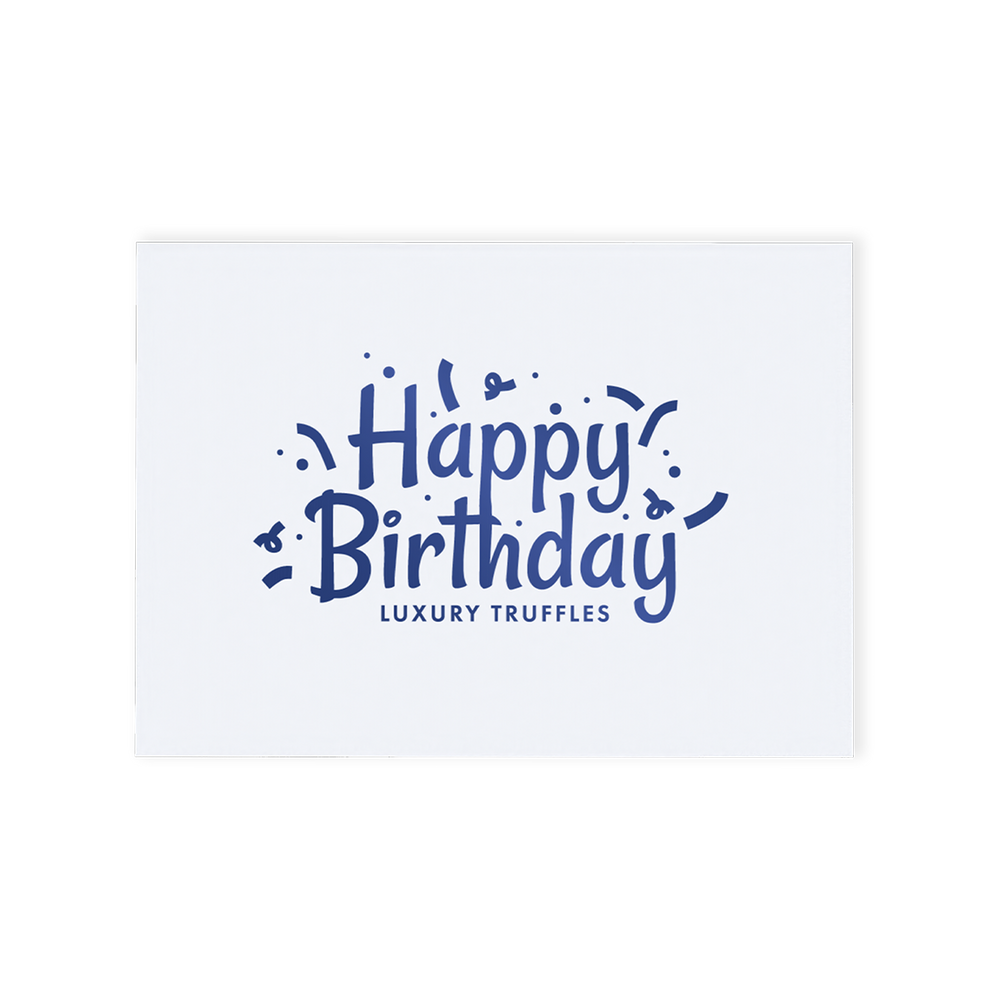 Happy Birthday 12 Chocolate Truffle Gift Box (145g)