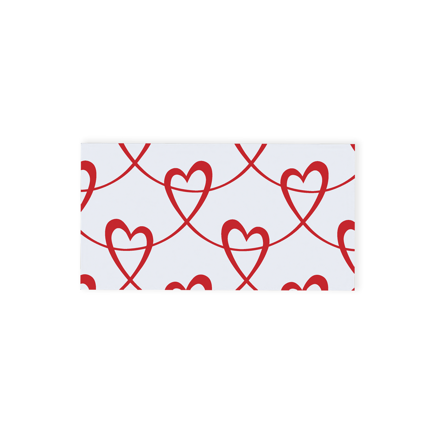 Love Hearts Chocolate Truffle Gift Box (red hearts) 25g