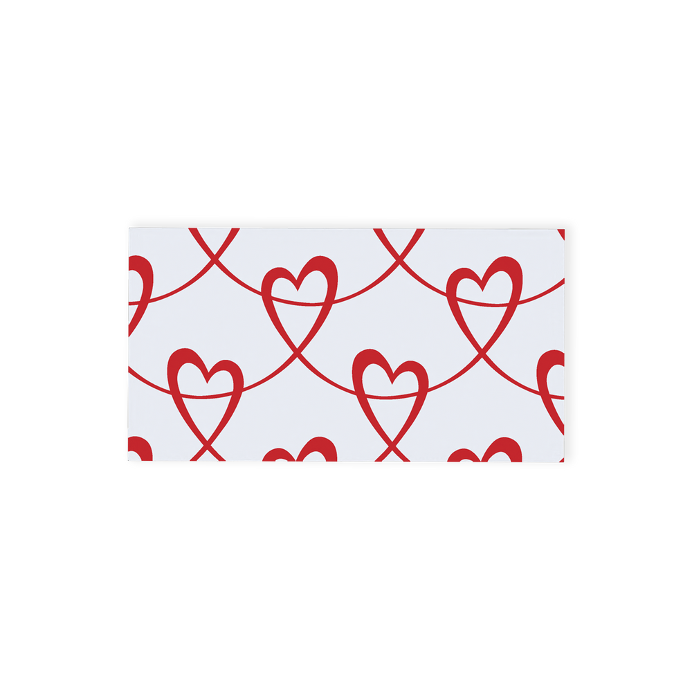 Love Hearts Chocolate Truffle Gift Box (red hearts) 25g