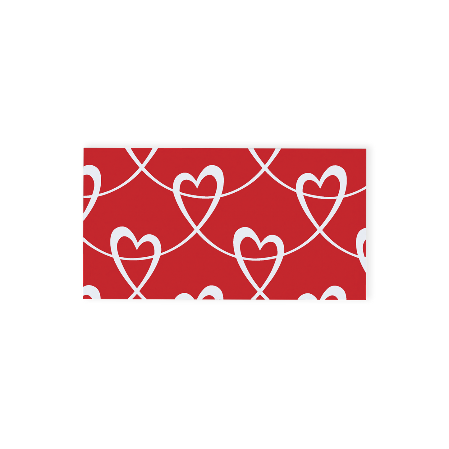 Love Hearts Chocolate Truffle Gift Box (white hearts) 25g
