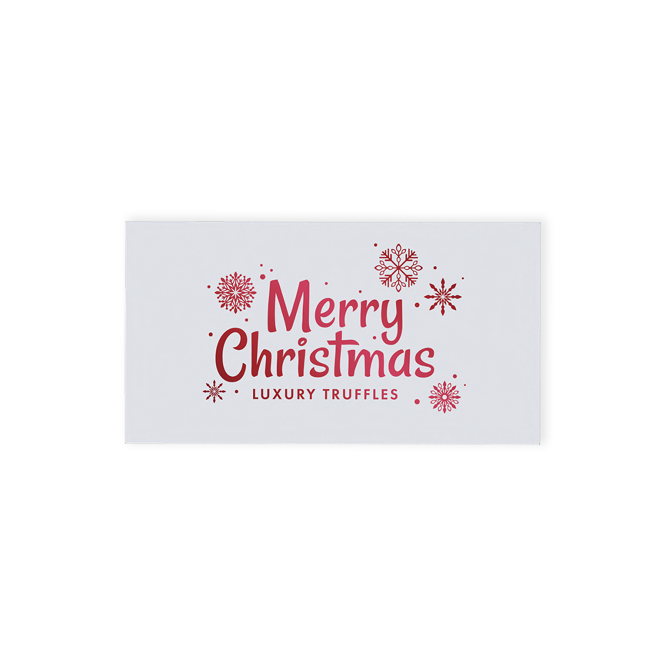 Merry Christmas 2 Chocolate Truffle Gift Box (25g)