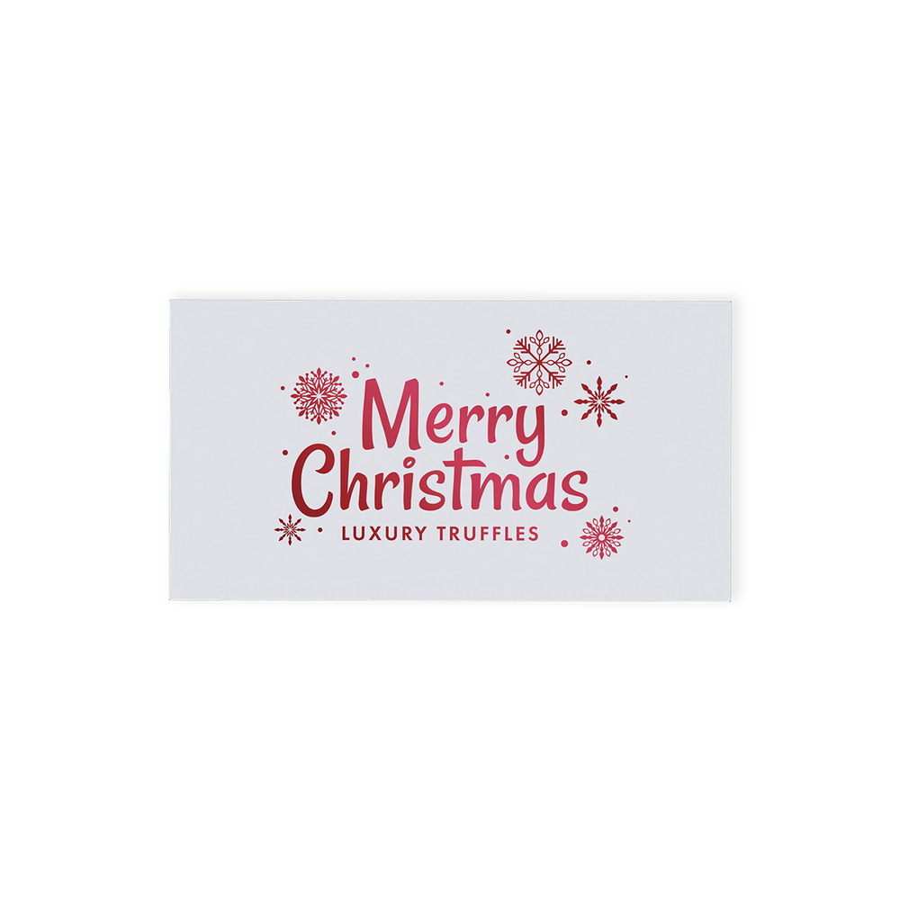 Merry Christmas 2 Chocolate Truffle Gift Box (25g)