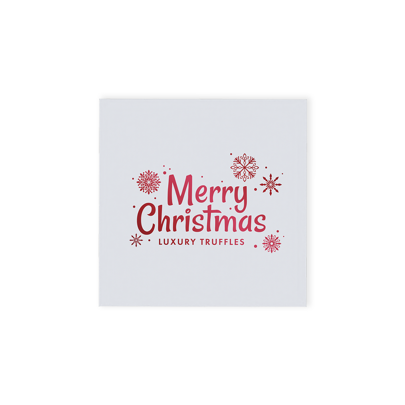 Merry Christmas 4 Chocolate Truffle Gift Box (46g)