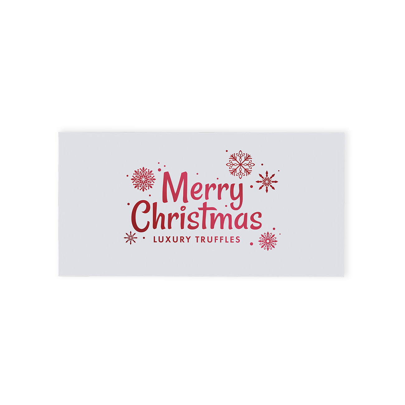 Merry Christmas 8 Chocolate Truffle Gift Box (98g)