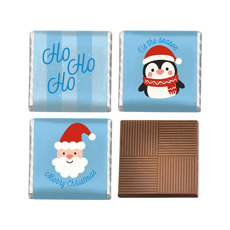 milk chocolate christmas ho ho ho neapolitans