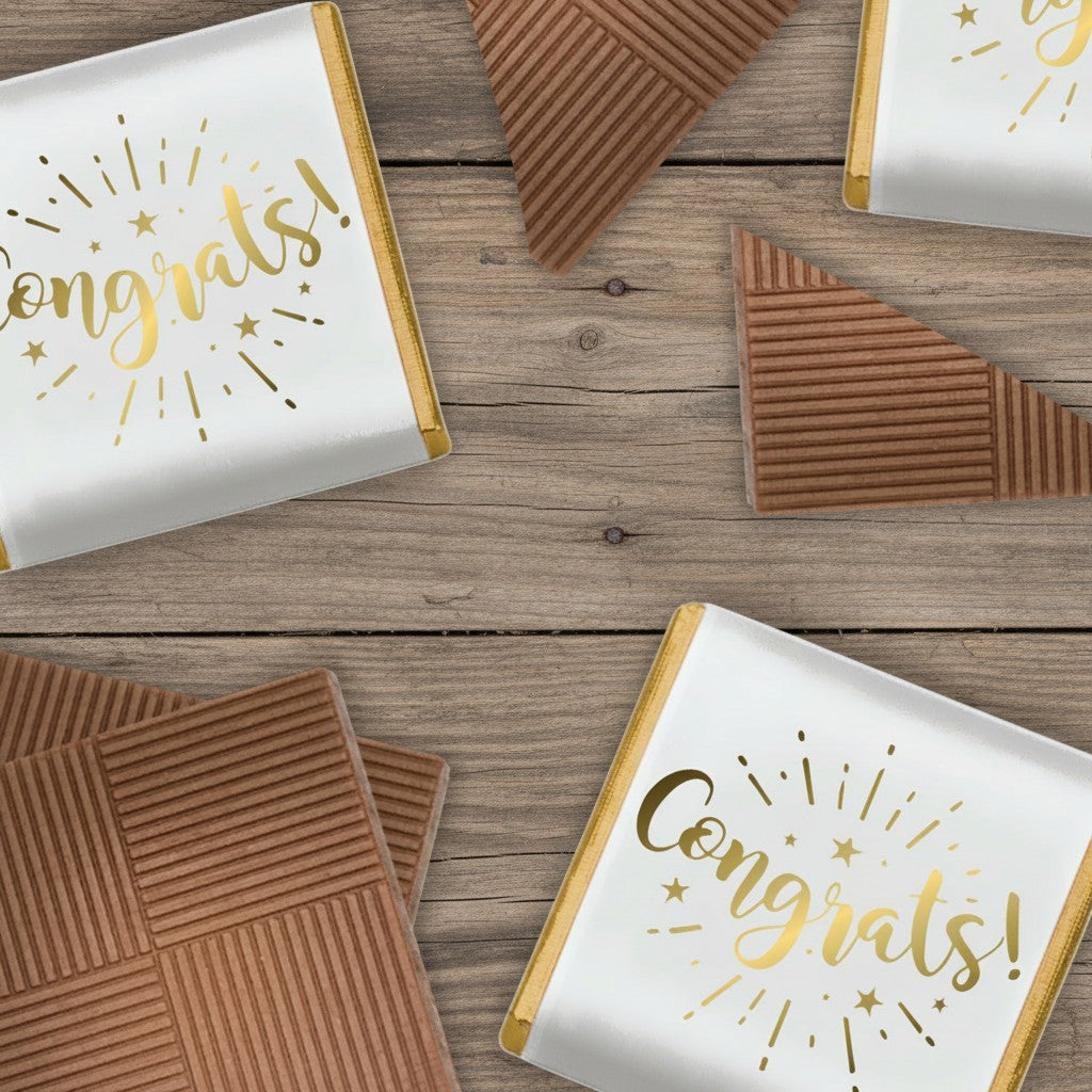 Milk chocolate 'Congratulations' Neapolitans (2kg)