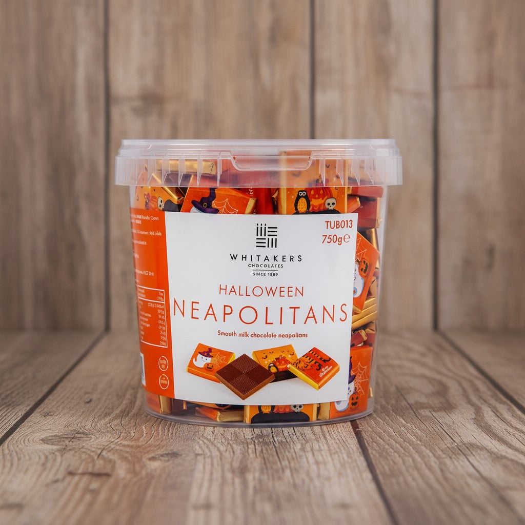 Milk chocolate 'Halloween' Neapolitans (750g)