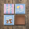 Milk chocolate 'Happy Easter' Neapolitans (750g)