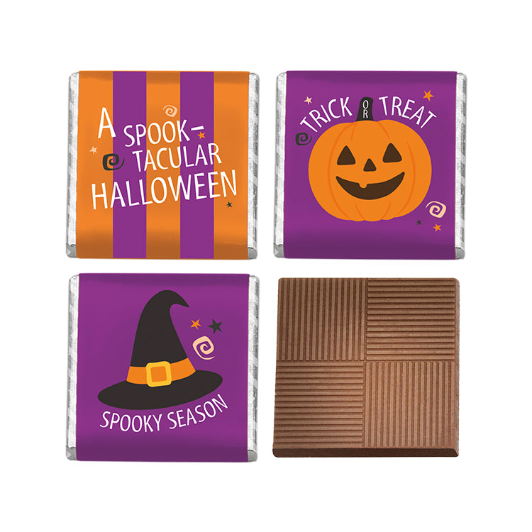 Milk chocolate 'Happy Halloween' Neapolitan 750g