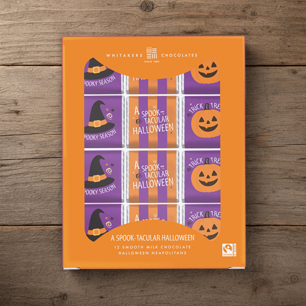 Milk chocolate 'Happy Halloween' Neapolitan Gift Pack