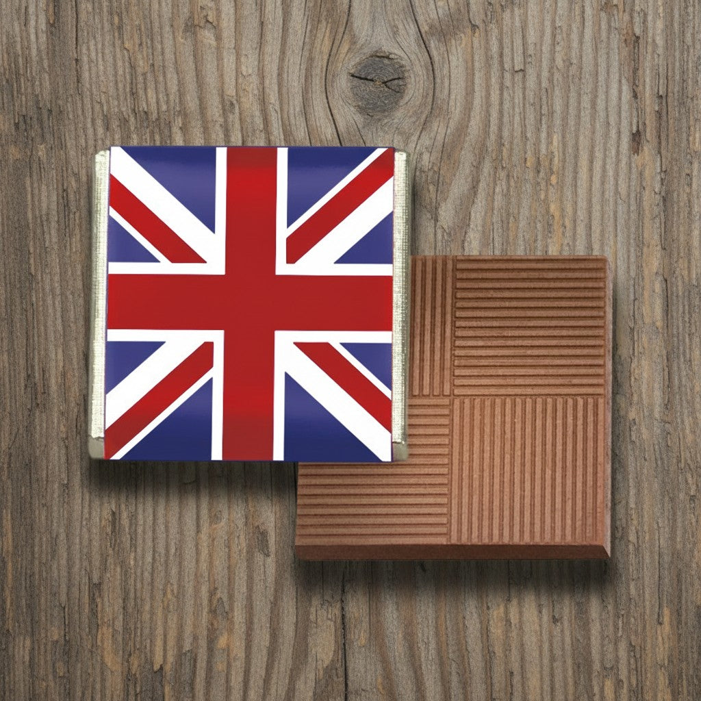Milk Chocolate 'Union Jack' Neapolitans (750g)