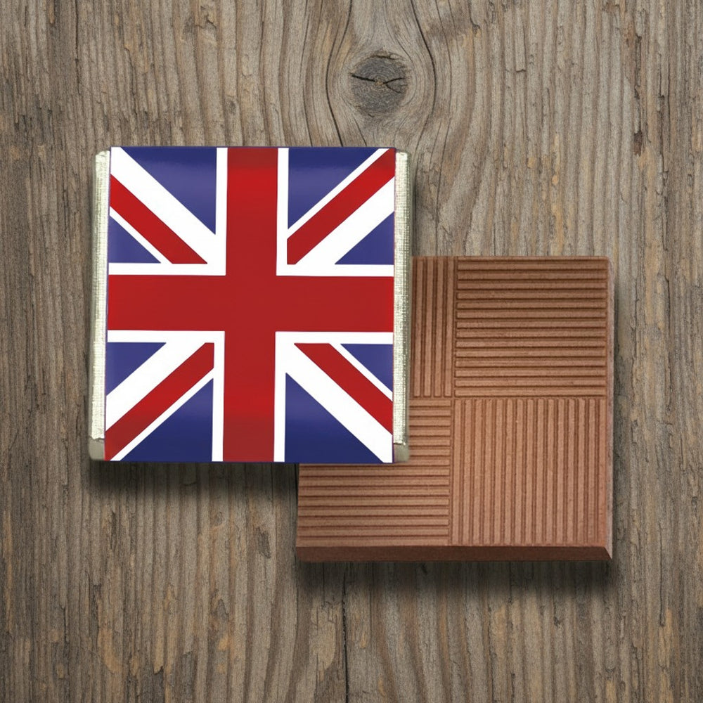 Milk Chocolate 'Union Jack' Neapolitans (750g)