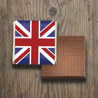 Milk Chocolate 'Union Jack' Neapolitans (750g)
