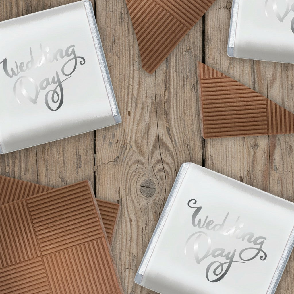 Milk chocolate 'Wedding Day' Neapolitans (2kg)