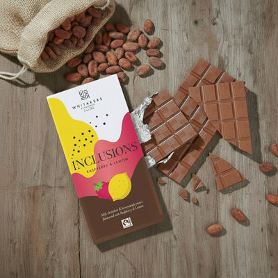 Milk Raspberry & Lemon Chocolate Bar (90g)