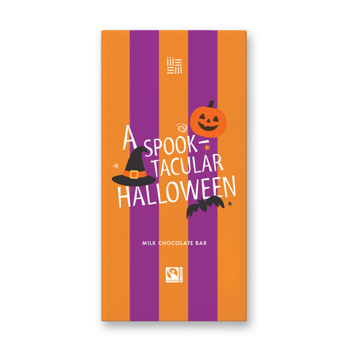 spooktacular halloween milk chocolate bar 90g