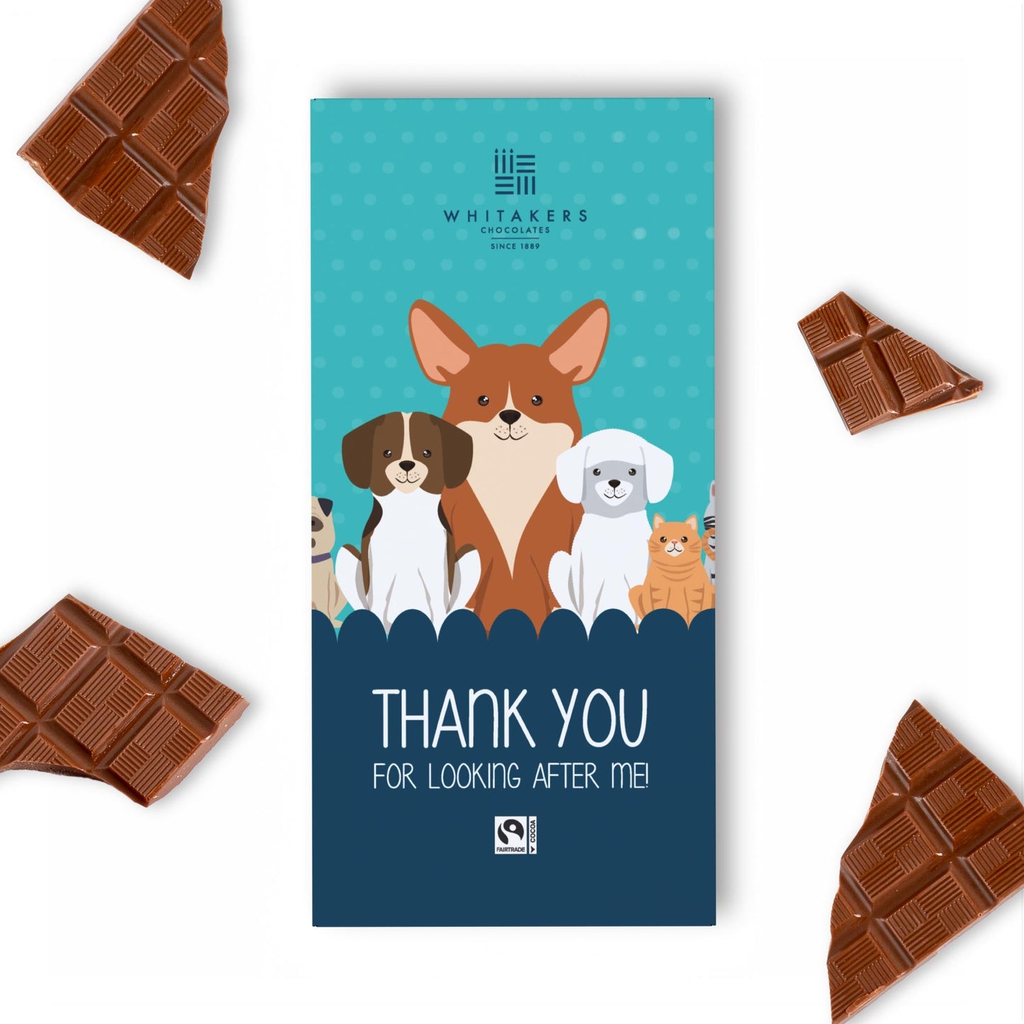 Thank You (Pets) Milk Chocolate Bar (90g)