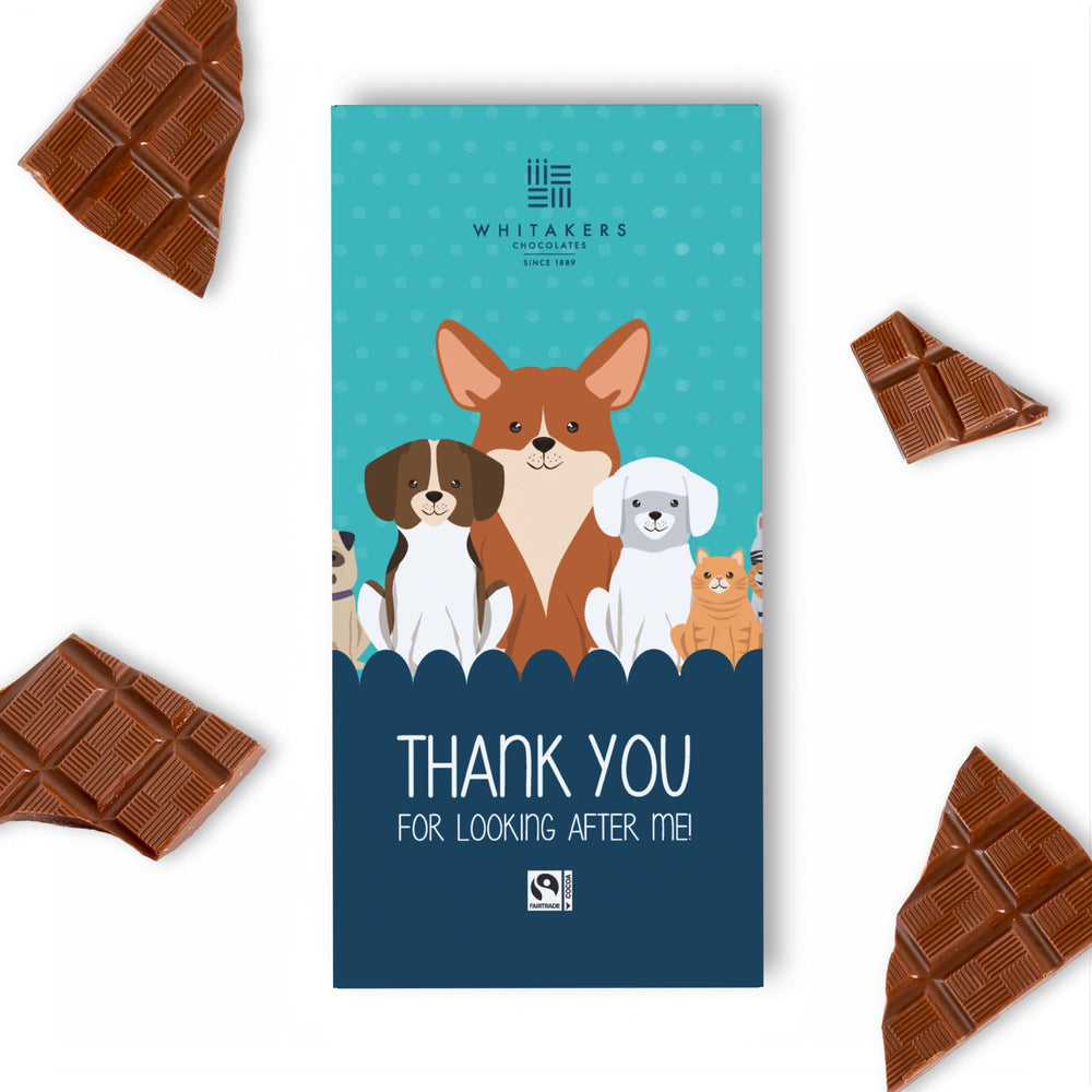 Thank You (Pets) Milk Chocolate Bar (90g)