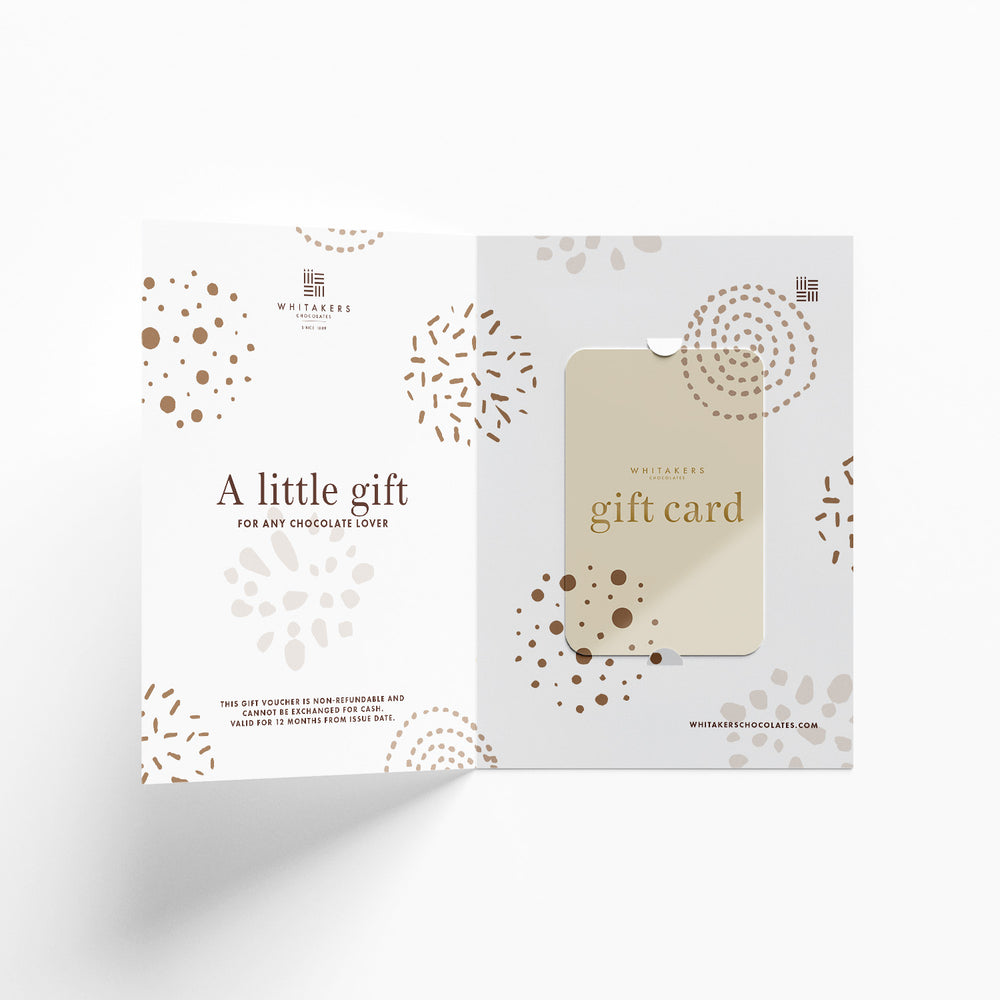 Whitakers Chocolates Gift Card